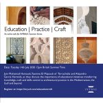 Charla: Education | Practice | Craft